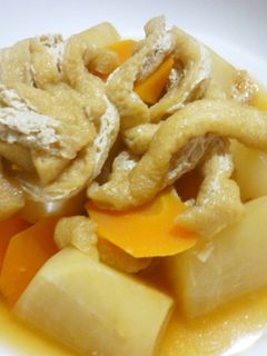 簡単大根と油揚げの煮物-レシピのメイン写真