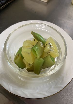 キウイとスナップえんどうのマリネ☆-レシピのメイン写真