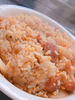 小さい子も食べれる簡単キムチチャーハン!-レシピのメイン写真