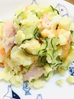 クリームチーズのポテトサラダ-レシピのメイン写真