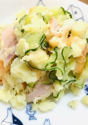 クリームチーズのポテトサラダ-レシピのメイン写真