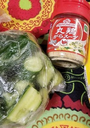 簡単やみつききゅうり(´ω`)洗い物なし-レシピのメイン写真