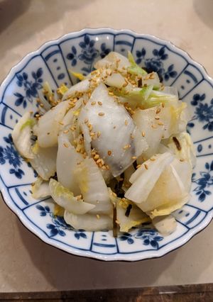 レンジで簡単☆白菜と塩昆布-レシピのメイン写真