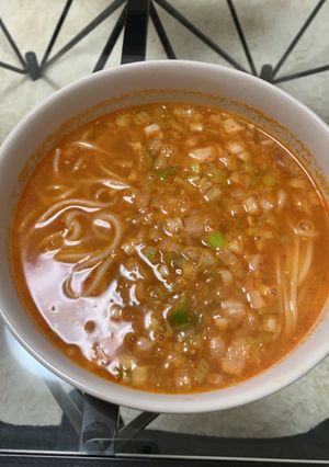 簡単！素麺で坦々麺-レシピのメイン写真