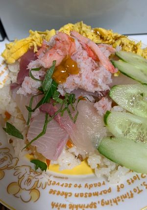 手抜き海鮮チラシ寿司-レシピのメイン写真