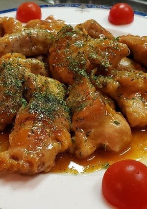 鶏もも☆レモンバター照り焼き-レシピのメイン写真