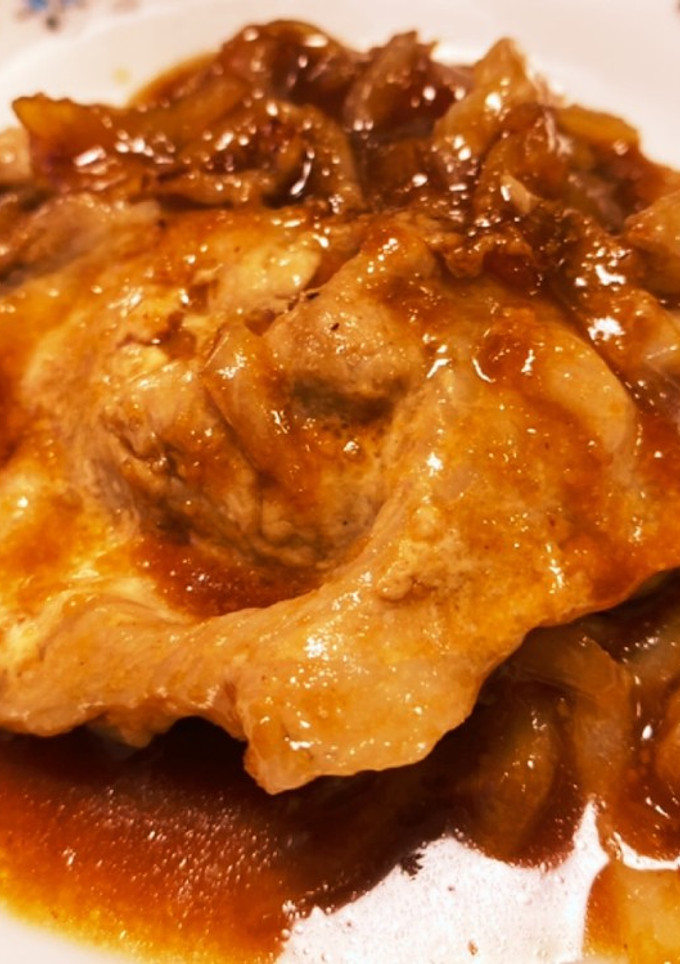 ゆず風味な焼き肉のタレ焼き豚肉-レシピのメイン写真