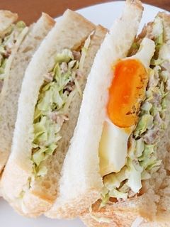 余った唐揚げでサンドイッチ-レシピのメイン写真