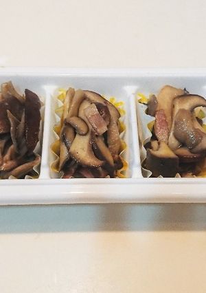 お弁当作りおき きのこのガーリック炒め-レシピのメイン写真