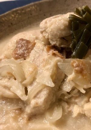 さっぱり和風〜鶏胸肉の塩麹ヨーグルト煮-レシピのメイン写真