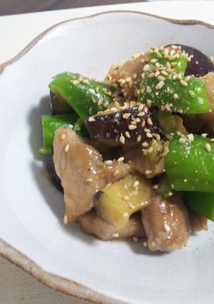 豚ロース肉で！胡麻味噌炒め-レシピのメイン写真