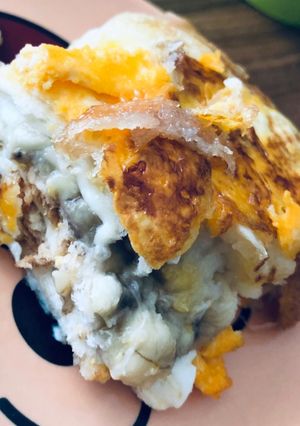 バナナとチーズサンドのフレンチトースト-レシピのメイン写真