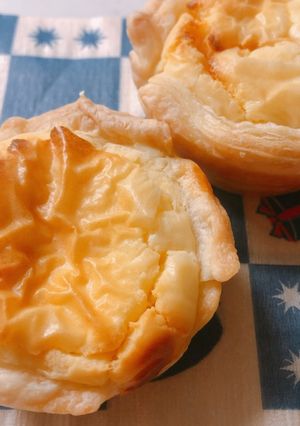 マフィン型でミニチーズケーキパイ-レシピのメイン写真