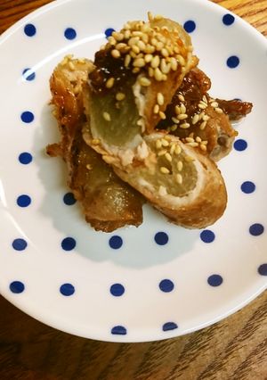 ふきと豚肉の醤油こうじ焼き-レシピのメイン写真