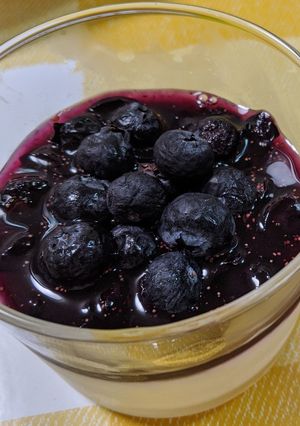 ブルーベリーのレアチーズケーキ-レシピのメイン写真