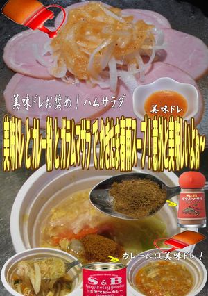 美味ドレとガラムカレーかきたま春雨スープ-レシピのメイン写真