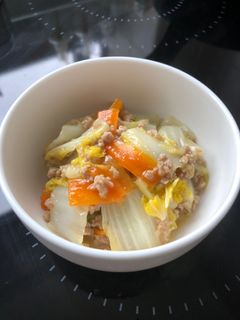 白菜とひき肉の中華風あんかけ-レシピのメイン写真