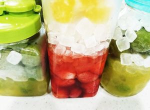 自家製いちごシロップ☆おうちでカキ氷♬-レシピのメイン写真