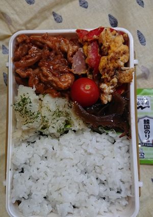 男子高校生弁当(^^)11-レシピのメイン写真