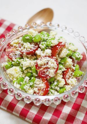カッテージチーズと枝豆のサラダ-レシピのメイン写真
