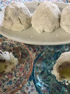 黒豆の餡で、フルーツ大福-レシピのメイン写真