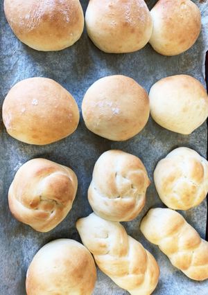 残った強力粉と薄力粉でパンを焼く-レシピのメイン写真
