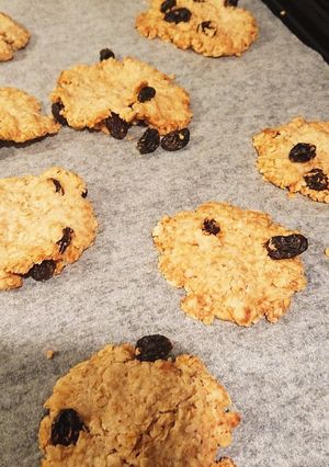 オートミールとレーズンのクッキー-レシピのメイン写真