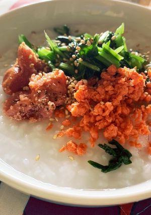 ごはんで作る10分お粥【簡単ヘルシー】-レシピのメイン写真