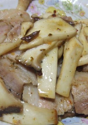 超スピード！エリンギ豚肉炒め☆-レシピのメイン写真