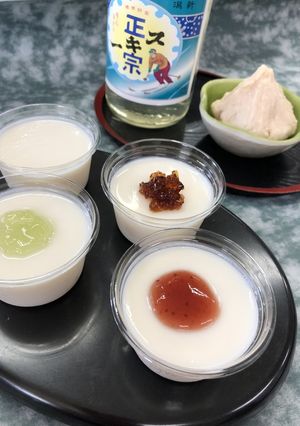 高齢者も大好き!食べやすい酒粕ゼリー-レシピのメイン写真