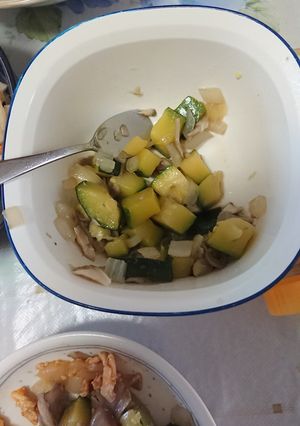 ズッキーニ&野菜のレンちんは無限大-レシピのメイン写真