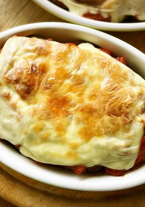 なすのミートソース&チーズ焼き-レシピのメイン写真