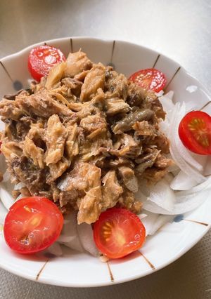 すぐ出来る！オートミールの鯖缶丼-レシピのメイン写真