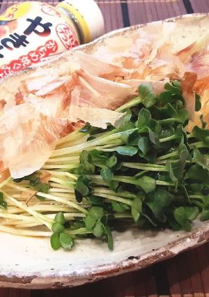 焼鳥屋さんのみょうがとかいわれのサラダ♡-レシピのメイン写真
