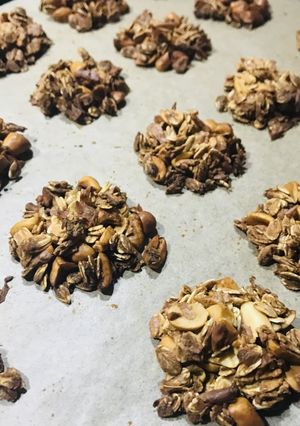 ◇簡単ハニーオートミールクッキー◇-レシピのメイン写真