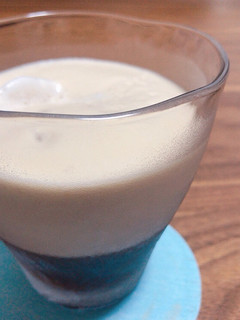 簡単シャリシャリ!2層コーヒースムージー-レシピのメイン写真