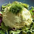 枝豆と豆乳ケフィアの冷製カッペリーニ