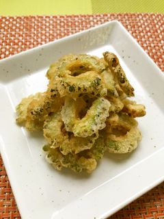 ゴーヤのから揚げ-レシピのメイン写真