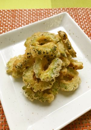 ゴーヤのから揚げ-レシピのメイン写真