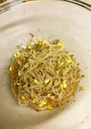 【備忘録】大豆もやしナムル-レシピのメイン写真