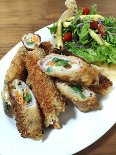 三色肉巻きフライ-レシピのメイン写真