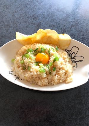 『天気の子』風チャーハン→豆苗がネギ版-レシピのメイン写真