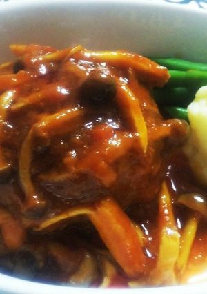 ○○で代用!旨味たっぷり楽ウマハンバーグ-レシピのメイン写真