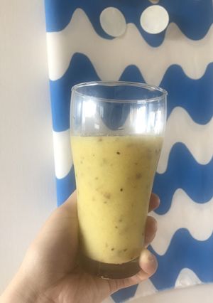 皮ごと☆キウイパイナップルスムージー-レシピのメイン写真