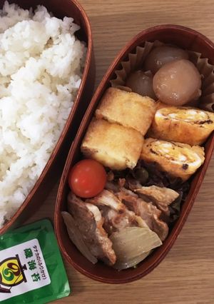 2020.6.8お弁当-レシピのメイン写真