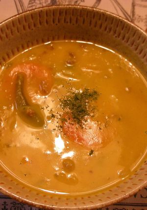 ♪野菜ごろごろかぼちゃポタージュ♪-レシピのメイン写真