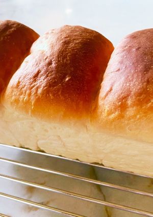 パウンド型で♪基本の牛乳食パン-レシピのメイン写真