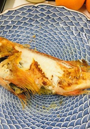 フライパンでカサゴの塩焼き-レシピのメイン写真