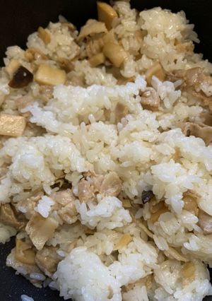 エリンギと豚バラの混ぜごはん-レシピのメイン写真