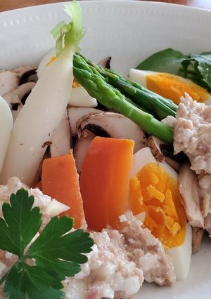 温野菜のサラダ具沢山ドレッシング-レシピのメイン写真